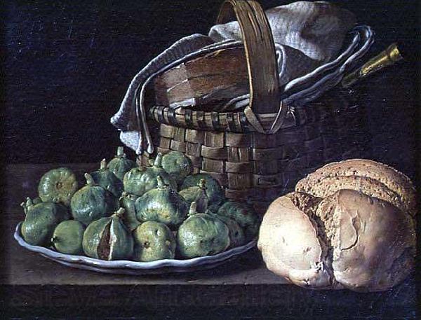Luis Egidio Melendez Still Life With Figs France oil painting art
